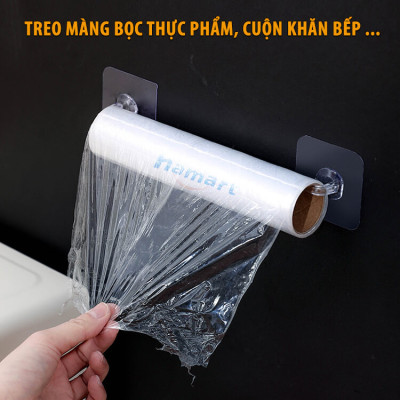 COMBO 5 Móc Sừng Nhựa Treo Giỏ Đựng Quần Áo Nhà Tắm Dán Tường Hamart Treo Đồ Đa Năng Tấm Lớn Siêu Dính