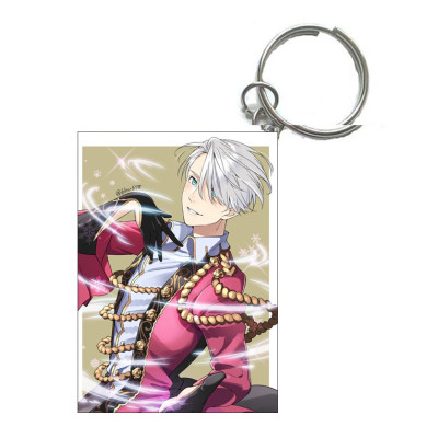 Móc khóa Yuri!!! On Ice COMBO 5 móc ảnh khác nhau ( mẫu giao ngẫu nhiên )