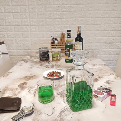 Bộ Vỏ Chai Đựng Rượu Thủy Tinh (combo 5 cái) - Vỏ Chai Rượu Đẹp - Bình Đựng Rượu (A1,A2,B2,B6,B8)