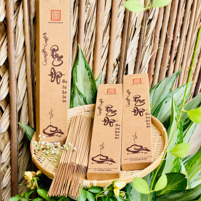 Nhang Trầm Hương 30cm, Loại Lắng Đọng, Nhang Sạch Thuần Thiên Nhiên