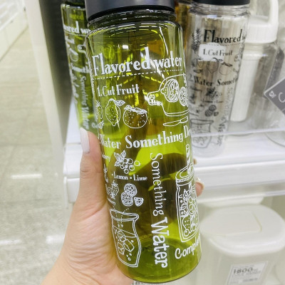 Bình nước tritan Yamada Fruit 500ml - Hàng Nội Địa Nhật Bản