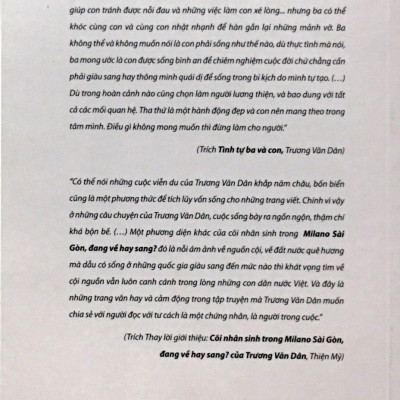 Milano Sài Gòn Đang Về Hay Sang?