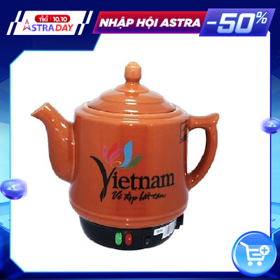 Ấm sắc thuốc Trường An TA68 Nâu - Hàng chính hãng