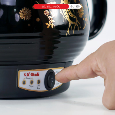 Siêu sắc thuốc đa năng Gali GL-1830 - 3.3L. Siêu nấu thuốc tự động. Hàng nhập khẩu chính hãng chất lượng cao.