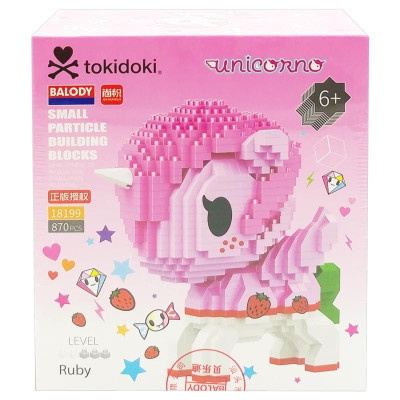 Đồ Chơi Lắp Ráp Kỳ Lân Nhiệm Màu Ruby - Balody 18199 (870 Mảnh Ghép)