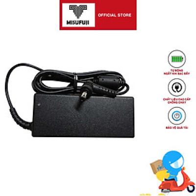 Sạc dành cho Laptop Toshiba 3.42a - công suất 65w - Chân thường 5.5mm - Tặng kèm dây nguồn - Hàng Nhập Khẩu New Seal