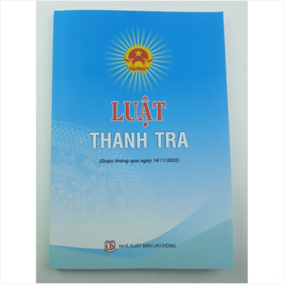 LUẬT THANH TRA 2022 