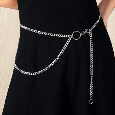 Thắt lưng nữ belt xích punk rock cá tính siêu tôn eo