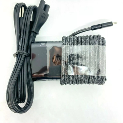 Sạc USB-C AC dành cho (Adapter Charger w/Cord for) HP EliteBook 645 655 835 840 845 860 G9 G10 65W hàng nhập khẩu