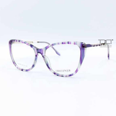 GỌNG KÍNH MẮT MÈO THỜI TRANG HÀN QUỐC DÀNH CHO NỮ, CHÍNH HÃNG CHALLENGER CA3044