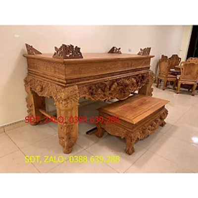 bộ ban thờ gỗ gõ đỏ