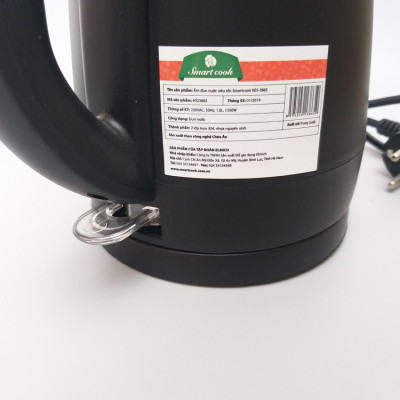 Bình Đun Siêu Tốc SmartCook KES-3865 (1.0 Lít) - Hàng Chính Hãng