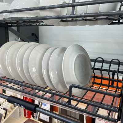 Kệ chén di động tủ trên Ecalite EL-N4117G - Tủ ngang 700mm - thép Carbon phủ Nano 5 lớp - Hàng chính hãng