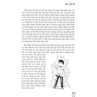 Giá Như Tôi Biết Những Điều Này. Trước Khi Thi Đại Học(PN)