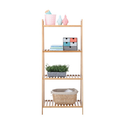 Kệ nhà tắm đa năng 4 tầng NORDI chất liệu tre cao cấp chống thấm, thiết kế đơn giản hiện đại | Index Living Mall - Phân phối độc quyền tại Việt Nam