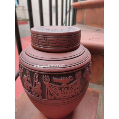 Chum sành ngâm rượu hàng mỹ nghệ cao cấp 5lit