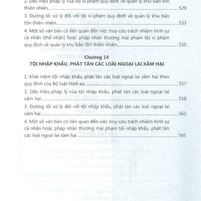 Bình Luận Các Tội Phạm Trong Lĩnh Vực Môi Trường (Sách chuyên khảo)