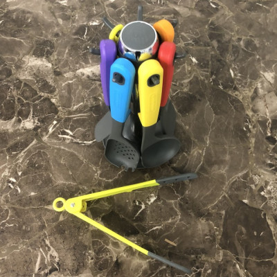 Bộ dụng cụ nhà bếp 7 món Morphy Richards MR1032  chất liệu nylon silica gel  + silicone chịu nhiệt cao, siêu nhẹ - HÀNG NHẬP KHẨU