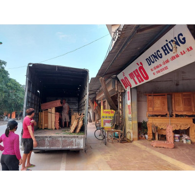 Bàn thờ chung cư gỗ mít 153*61*127