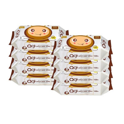 Khăn ướt Agi không mùi V438 (5 gói màu ngẫu nhiên)