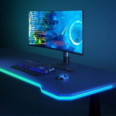 Dây LED RGBIC trang trí dán cạnh bàn Govee RGBIC LED Neon Rope Lights for Desks H61C3 | 10 ft/3m
