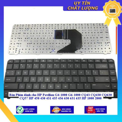 Bàn Phím dùng cho HP Pavilion G4-1000 G6-1000 CQ43 CQ430 CQ630 CQ57 HP 450 430 431 435 436 630 631 635 HP 1000 2000 - Hàng Nhập Khẩu New Seal