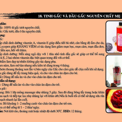 DẦU GẤC NGUYÊN CHẤT MẸ KEN (500ml)