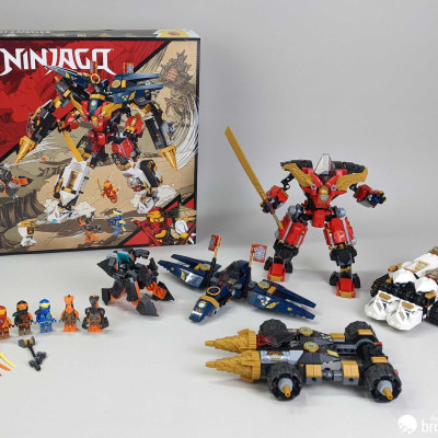 Đồ Chơi Lắp Ráp Lego Ninjago 71765 - Ninja Ultra Combo Mech (1104 Mảnh Ghép)