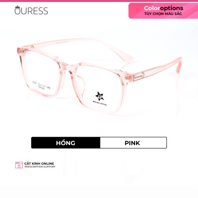 Gọng kính 8081 nhựa cao cấp siêu bền thời trang nam nữ OURESS