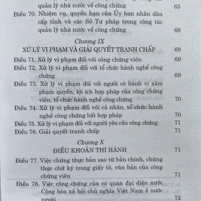 Luật Công Chứng ( Hiện Hành )