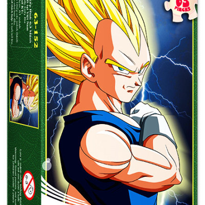 Tranh xếp hình Tia Sáng  Vegeta ( 63 mảnh)