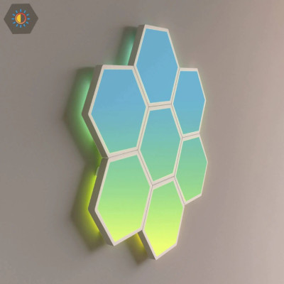 Đèn LED lục giác lắp ghép Govee Glide Hexa Light H6061 | Thiết kế sang trọng, Công nghệ RGBIC độc quyền 40+ hiệu ứng