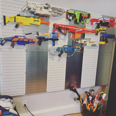 Bảng Treo Đồ Nghề Pegboard Cơ Khí SMLIFE S1 Red