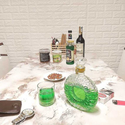 Chai Thủy Tinh Đựng Rượu 500ml cao cấp mẫu xo tròn dẹt – Vỏ Chai Rượu Đẹp - Chai Đựng Rượu sang trọng (C4)