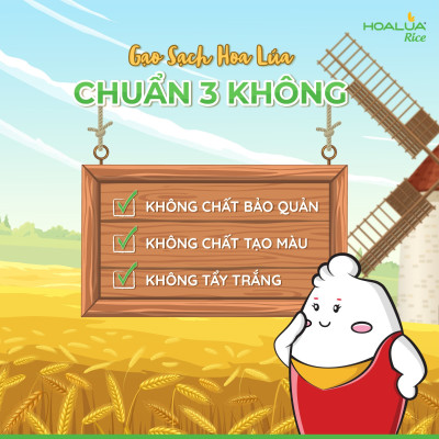 Gạo Tây Nam Bộ - Dẻo ít, mềm cơm, tơi xốp (Túi 5kg)