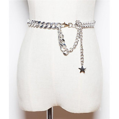 Chuỗi xích thắt lưng nam nữ titan mix ngôi sao