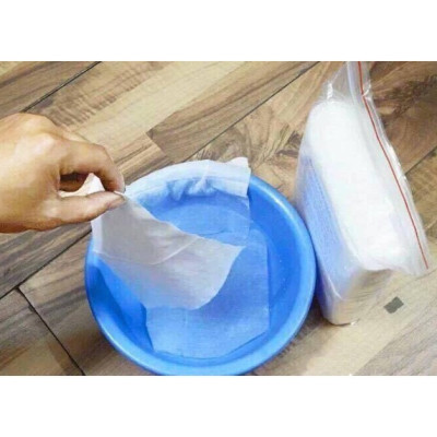 4 Bịch Khăn vải khô đa năng LIKADO 400g (20 x 22cm)