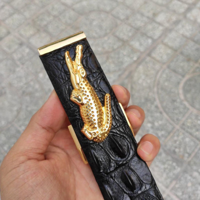 Mặt Khóa THÉP KHÔNG GỈ cho dây thắt lưng da cá sấu LOẠI 1!