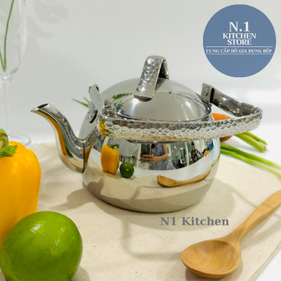 Ấm inox cao cấp Korkmaz Tombik - Hàng Chính Hãng