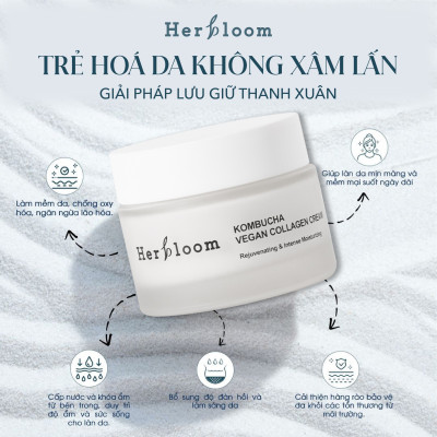 Bộ Đôi Dưỡng Trắng Da & Chống Quầng Thâm Mắt Herbloom Thuần Chay [Kem Dưỡng 60g + Kem Mắt 16ml]