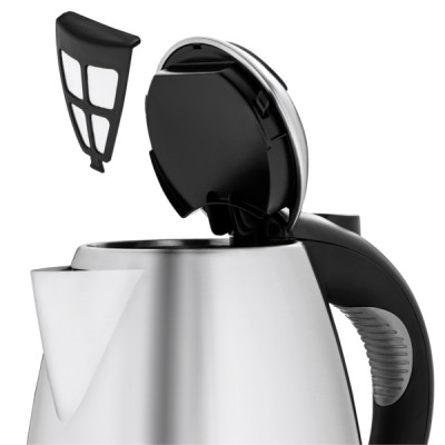 Ấm Siêu Tốc WMF STELIO Kettle 1.7L Hàng Chính Hãng, Công suất 2400W, Tự Ngắt Khi Sôi, Có Khóa An Toàn - 0413020012