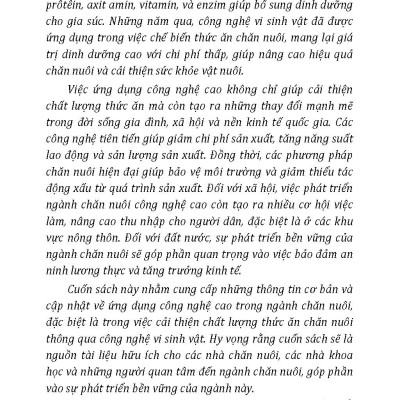 Nông Nghiệp Xanh Và Sạch - Chăn Nuôi Công Nghệ Cao Và Bảo Quản Sản Phẩm
