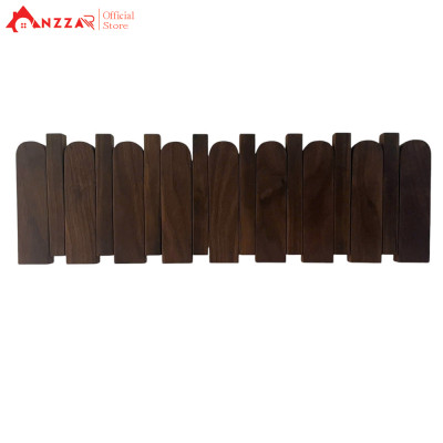 Móc gỗ treo tường gỗ óc chó cao cấp Anzzar, móc treo quần áo, phụ kiện, giá gỗ treo quần áo-MT07