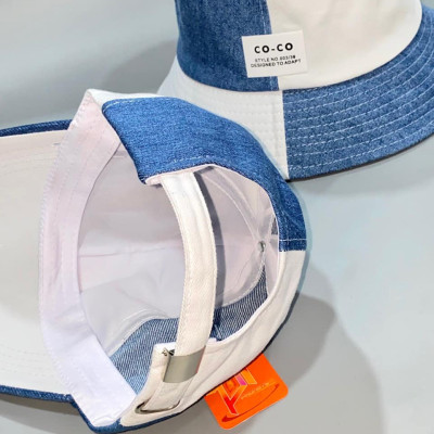 Combo nón cặp nam nữ Co.co phối vải jeans form chuẩn thời trang đường phố cao cấp