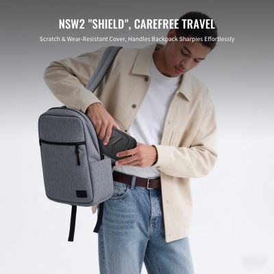 Bao Case Ốp TPU nắp bảo vệ có thể tháo rời có giá đỡ chống trượt bảo vệ 360 cho Nintendo Switch 2 - Hàng Chính Hãng