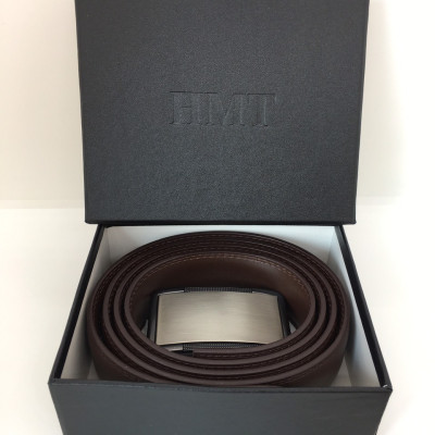 Thắt Lưng, Dây Nịt Nam Cao Cấp HMT, Khoá Tự Động Kiểu Đối Xứng, Dây Da Bò, HMT9