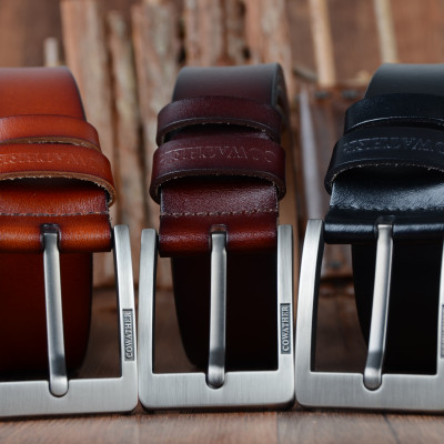 Thắt Lưng Da Bò Chính hãng COWATHER XF004 Nâu