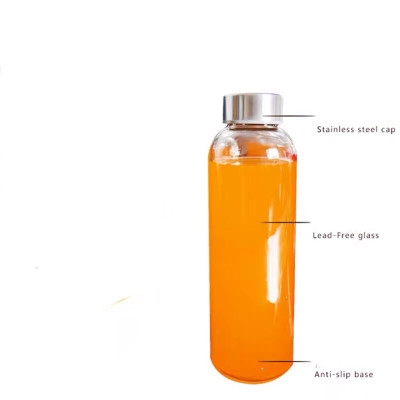 Set 2 bình detox thủy tinh 500ml - BD5