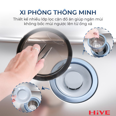 KỆ BỒN RỬA CHÉN INOX TZN 850