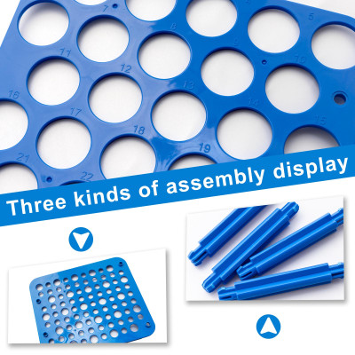 Giá/Rack đựng ống ly tâm/Falcon 50ml-25 vị trí, (Centrifuge Tube Racks), mã 90-5025, hãng Biologix-USA, hàng nhập khẩu chính hãng